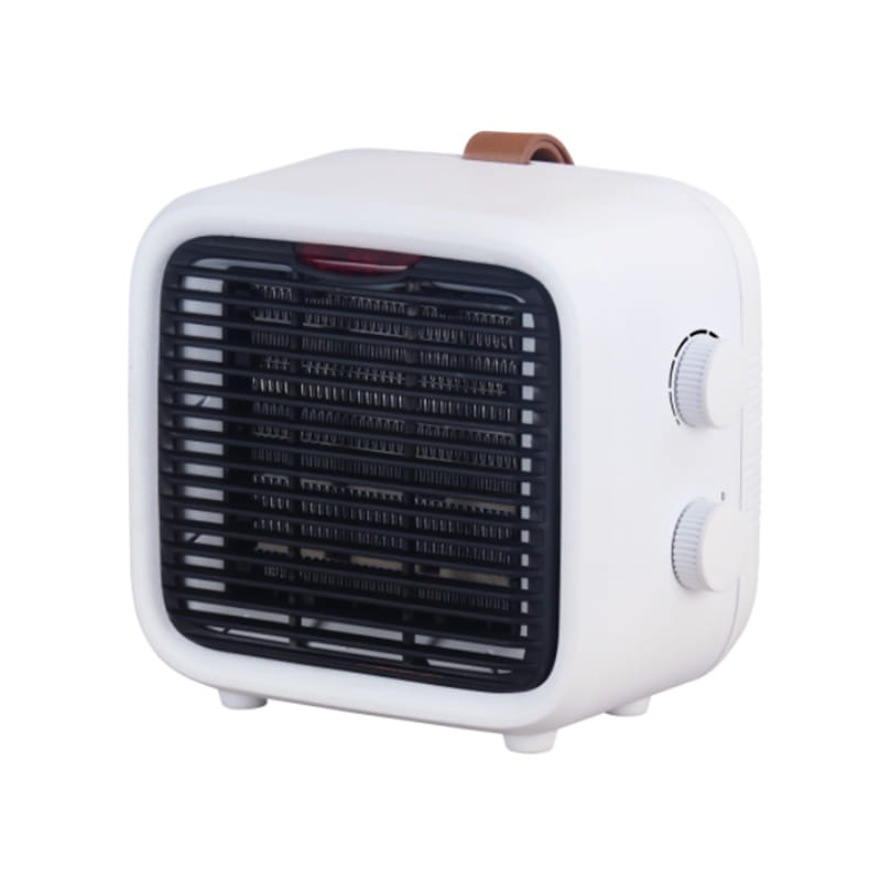 بخاری سرامیکی مینی برقی شخصی 1500W داخلی ، سفید