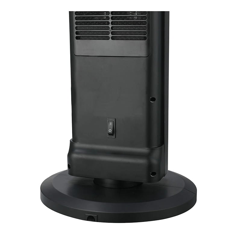 بخاری برقی سرامیکی فوق العاده نازک سیاه و نقره ای بخاری برقی سرامیکی فوق العاده نازک سیاه و نقره ای